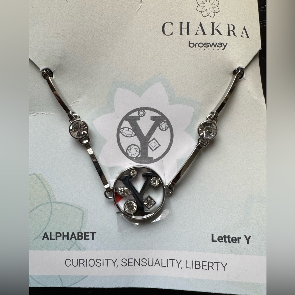 NWT Brosway Chakra Alphabet Bracelet – Letter Y – $51 Retail